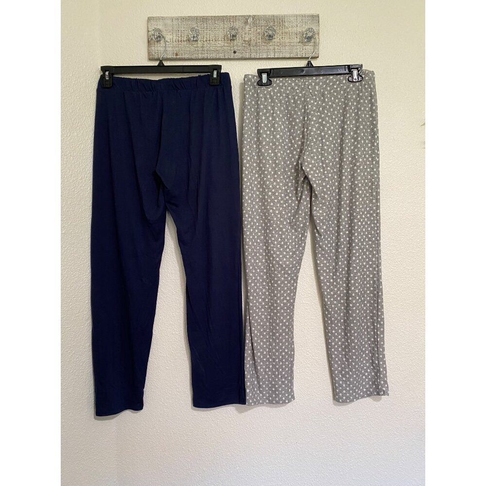 Lucky Brand Women's 2 Pack Lounge Pant Straight Leg Pajama Cozy Comfort - Picture 9 of 11